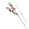 2-Pronged Artificial Camellia Flower Wedding Floor Arrangement Living Room Decor Ornament Furniture Decor