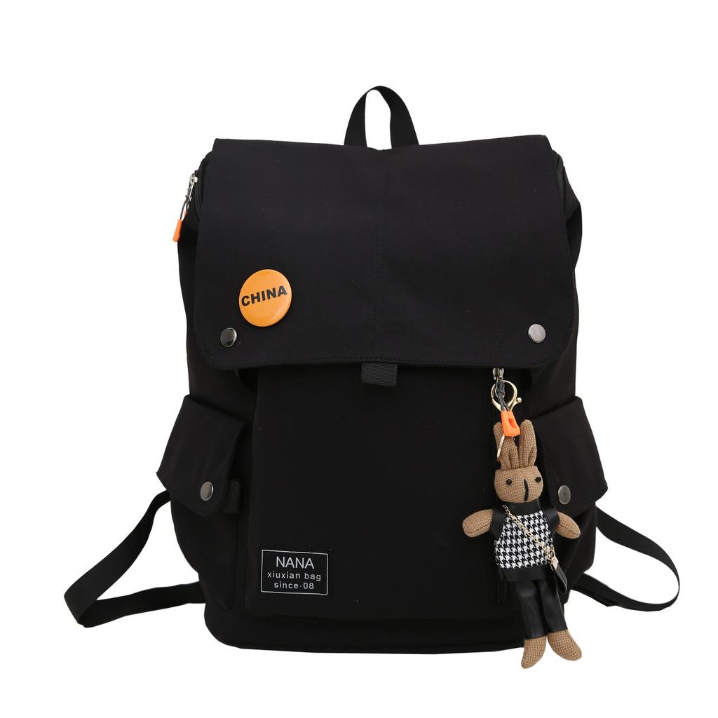 Schoolbag Casual Backpack Men and Women Contrasting Colors Large-capacity Travel Backpack Japanese Junior High School Students High School