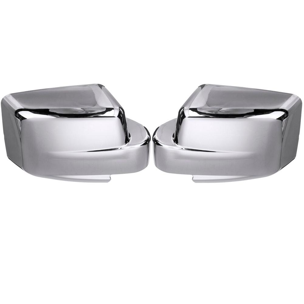 Pair Side Rearview Mirror Cover Cap For Dodge Nitro 2007-11 Jeep Liberty 2008-12
