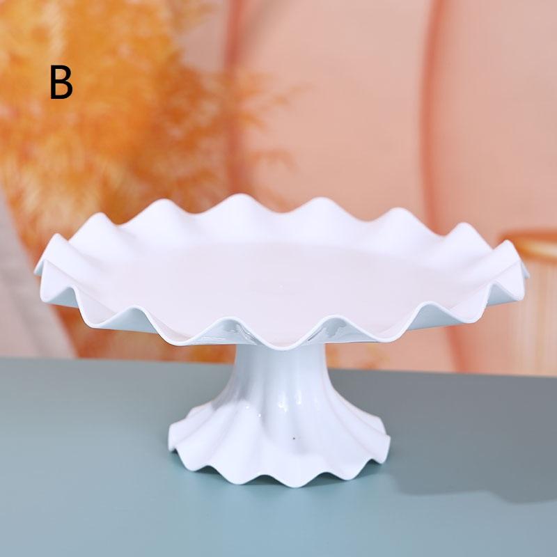 

Clear Acrylic Cake Stand for Wedding, Birthday & Baby Shower Dessert Tables, Easy to Assemble