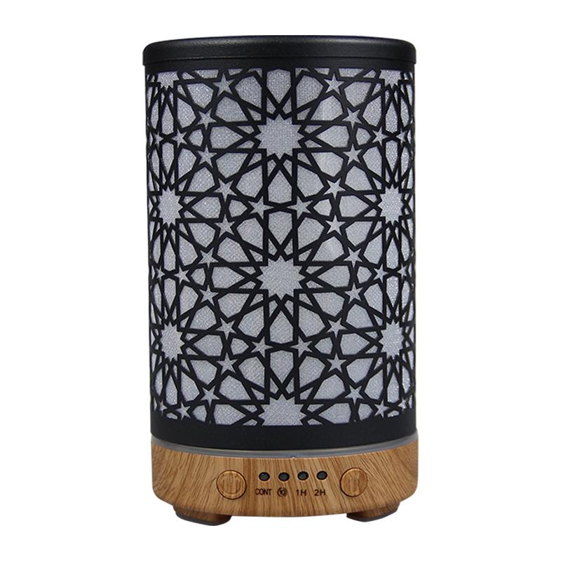 Timing Function 100ml Electronic Air Humidifier Essential Oil Diffuser Machine Humidity Control Assistant with LED Night Light