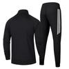 Men's Slim Fit Casual Set: Korean Style Teen Solid Color Sportswear for Spring & Autumn