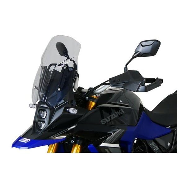 MRA Windscreen for 800DE MT467S V-Strom Touring, Smoke,