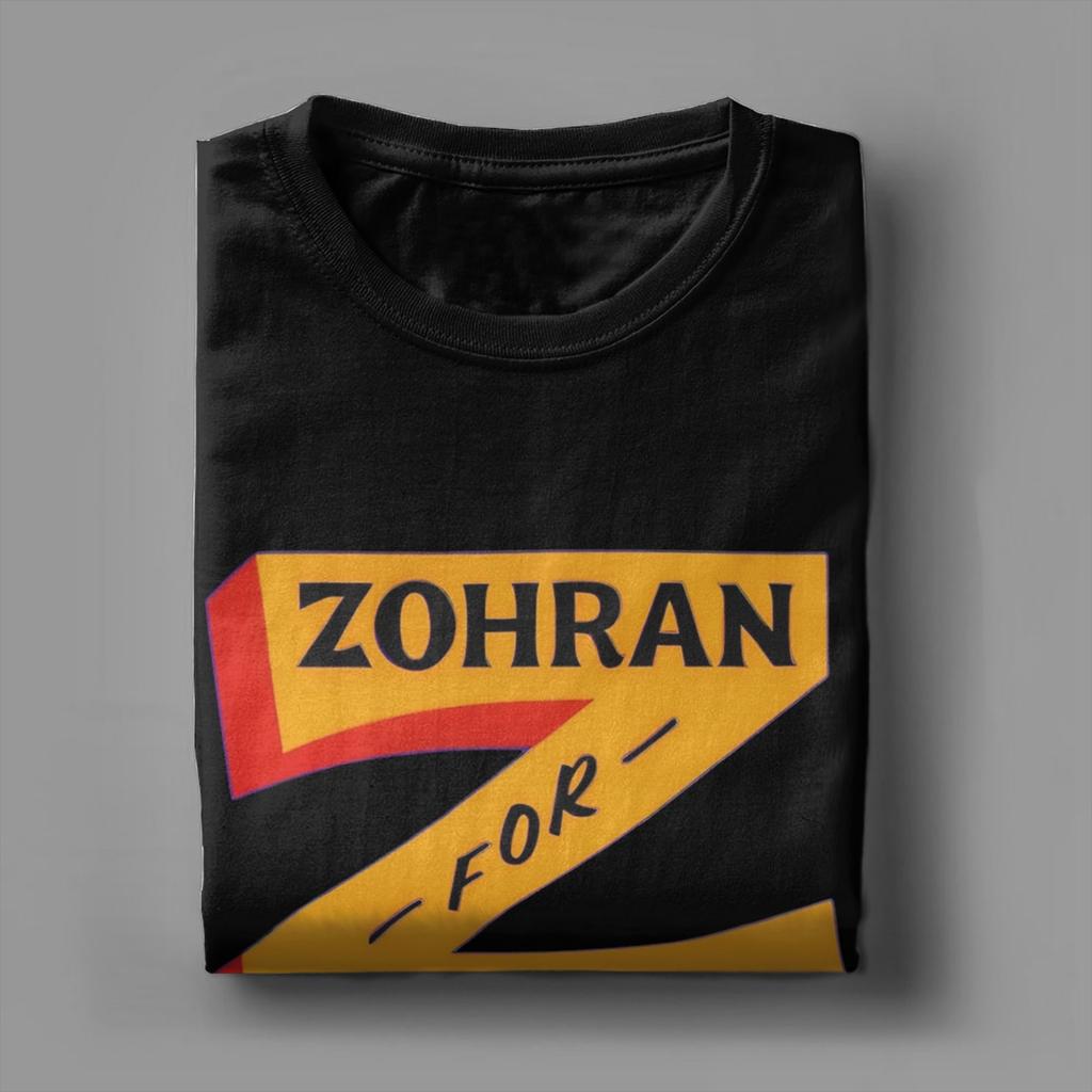 Summer Zohran Mamdani  T Shirt For Unisex  100% Cotton T-shirts Short Sleeve Clothing