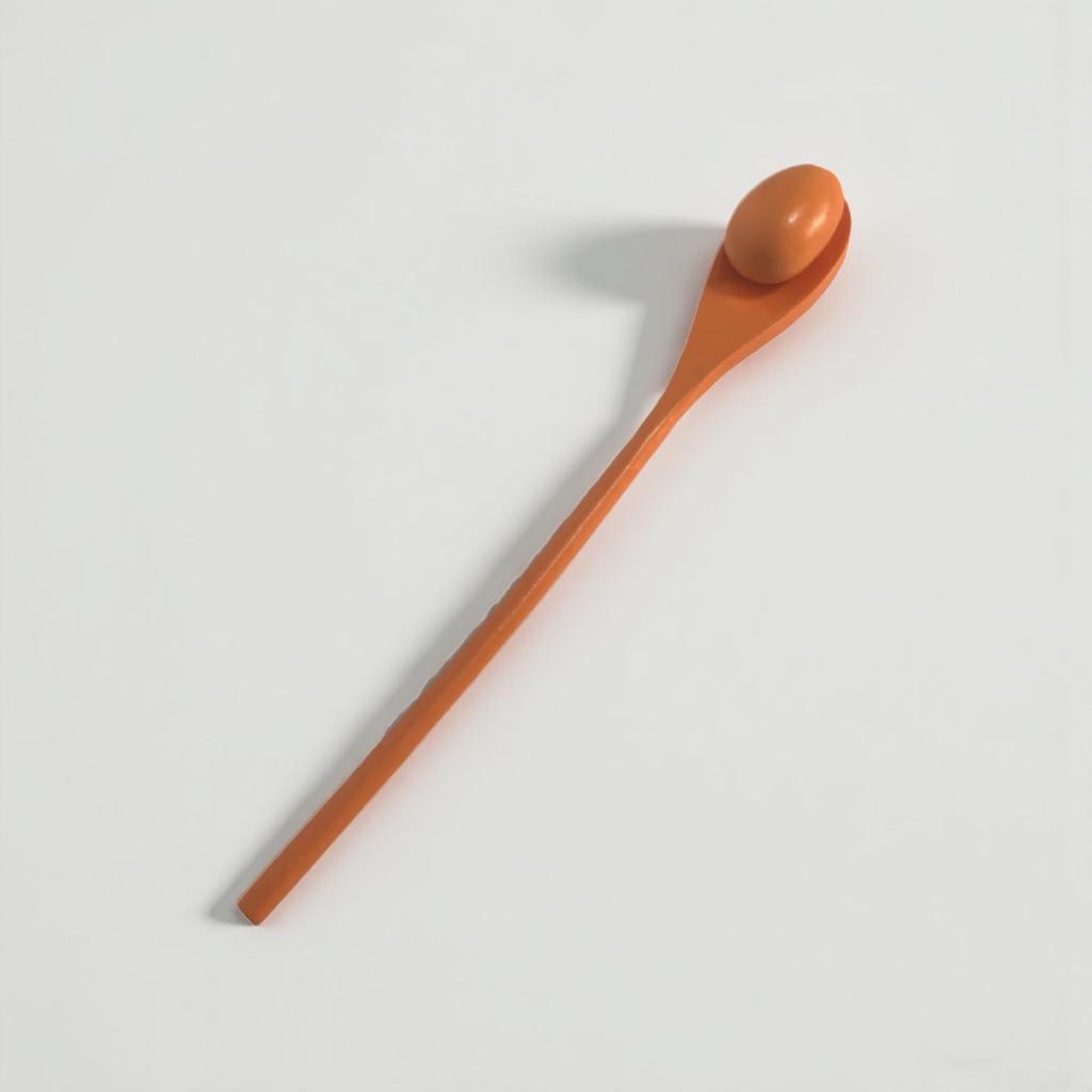 Kids' Balance Stick & Wooden Spoon Ball Holder: Sensory Training, Kindergarten Outdoor Game, Parent-Child Toy