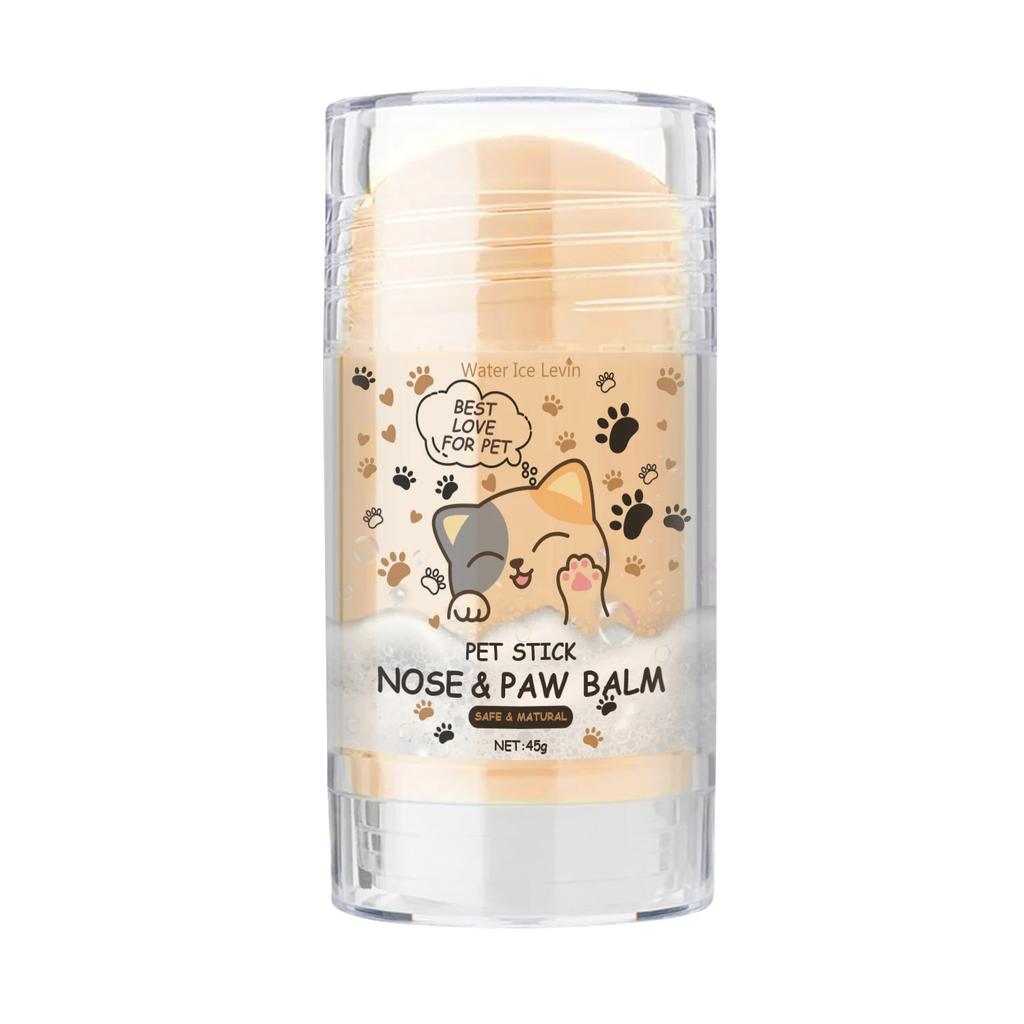 Dog Nose and Paw Balm Dog Paw Cream Cats Dogs Paw Protector Cream Pet Feet Moisturizer Pet Crack Feet Repair Pet Accessories 45g