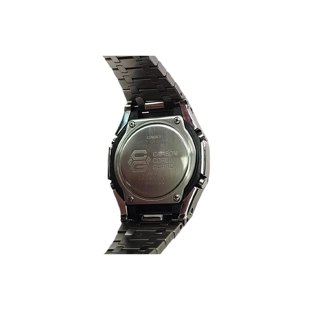 Casio Custom Collection GA2100 Quartz Movement Stainless Steel Strap Watch Men's Watches GA-2100-1A1(Watch3--·)