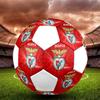 1 Stück SL Benfica Logo Größe 5 Fußball PragHallenfußball Bunt Alle Altersgruppen Maschinengenäht PVC Wettkampfbereit Langlebig Hoher Rückprall