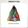 12 Pieces Tennis Balls Exercise Playing High Elastic Practice for Games Training