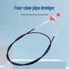 Four-Claw Drain Clog Remover with Grab Hook