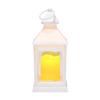 12 Pcs Decorative Candle Lantern, LED Electric Flameless Candle, Plastic LED Holder with Glass, Wall Hanging Indoor Porch Lanterns for Wedding Table