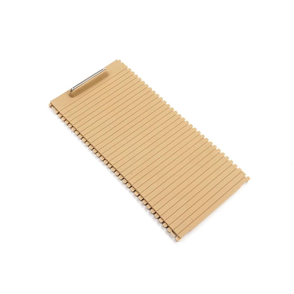 BDP1173 Console Slide Roller Blind Stowage Cover Beige 20468047089051 for Mercedes W204 E W207 W212