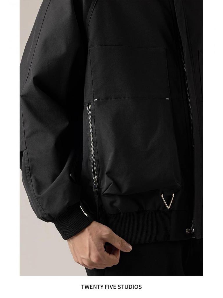 Men's Trendy Flight Suit: Spring/Autumn Versatile Lapel Jacket