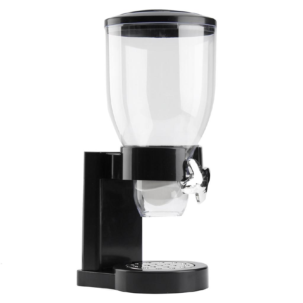 3.5L Household Single Cup Dry Food Cereal Nuts Dispenser Airtight Kitchen Storage Container Kitchen Machine Food Bottles