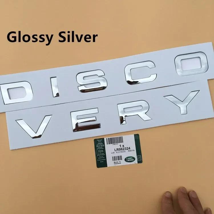Abs Chrome Car Front Trunk Emblem for Land Rover Discovery 1 2 3 4 5 Auto Hood Bonnet Rear Tailgate Sticker Badge Accessories YJ9