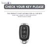 Fashion Tpu Car Remote Key Case Cover Shell Fob For Hyundai I30 Ix25 Elantra Kona Solaris Azera Grandeur Ig Tm Accent Santa Fe