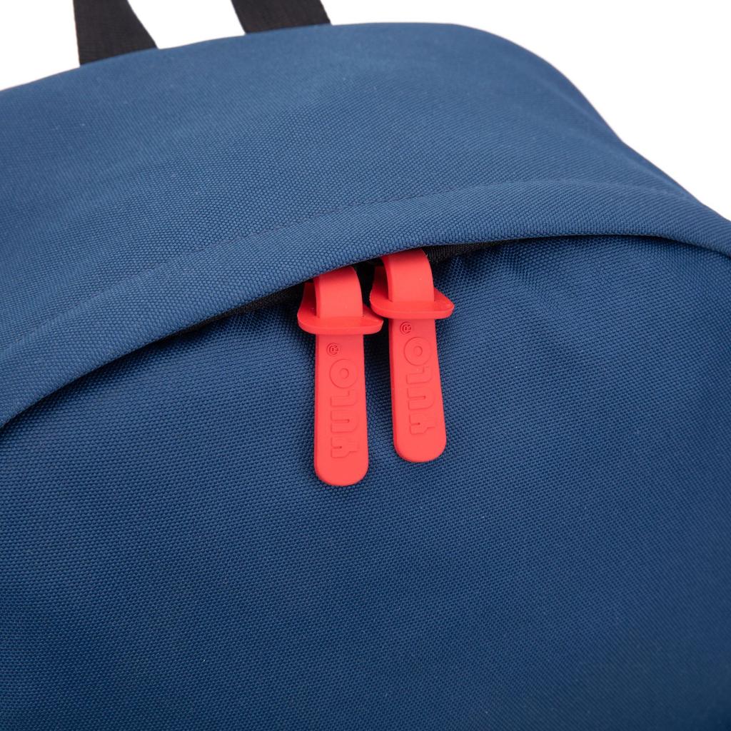 Backpack Men'S And Women'S Inch Backpack Zipper Solid Color