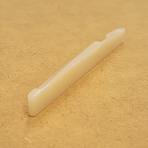 YJB PARTS #21131 Oiled Bone Saddle with String Length Compensation [Made in Japan]