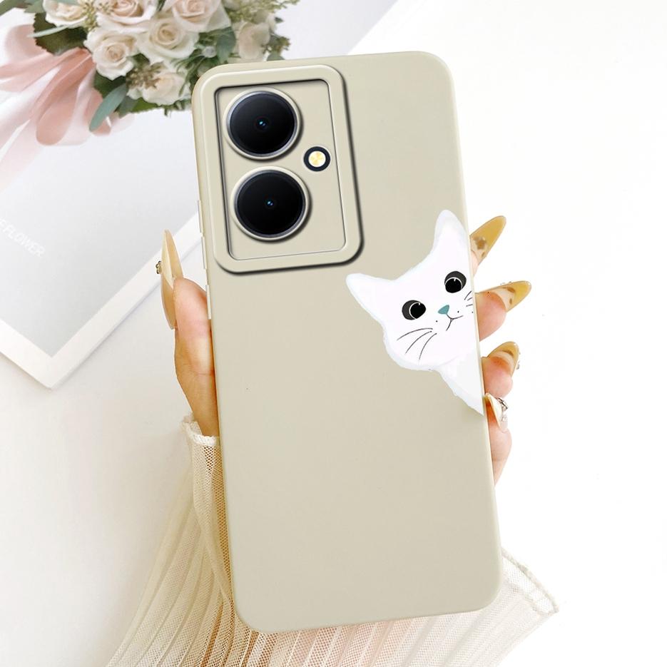For Vivo V29 Lite Case V2244 Cute Rabbit Cartoon Cover Soft TPU Phone Case For Vivo Y78 Plus VivoY78 + 5G V2271A Back Cover Bags