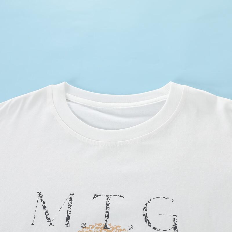 Montagut Girls' Summer 2026 Casual Overalls Dress & Tee Set
