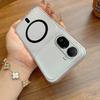 Case for Xiaomi Redmi A7 Pro,POCO C81 Pro Anti-Fingerprint Matte Cover Big Camera Window Clear Edge Casing