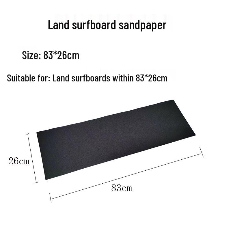 Black Anti-Slip Frosted Skateboard & Longboard Grip Tape