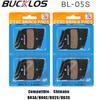 BUCKLOS Ceramic Bike Brake Pad Road Bicycle Hydraulic Disc Brakes Pads MTB Brake Pad  for Shimano L05A J04C J05A H03A N03A NUTT