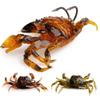 ALASICKA 5-10 pezzi 8/10 cm Esca Granchio Simulazione 3D Esca Granchio Artificiale Esca Morbida Persico Scorfano Merluzzo Amo da Pesca in Mare Attrezzatura Strumento