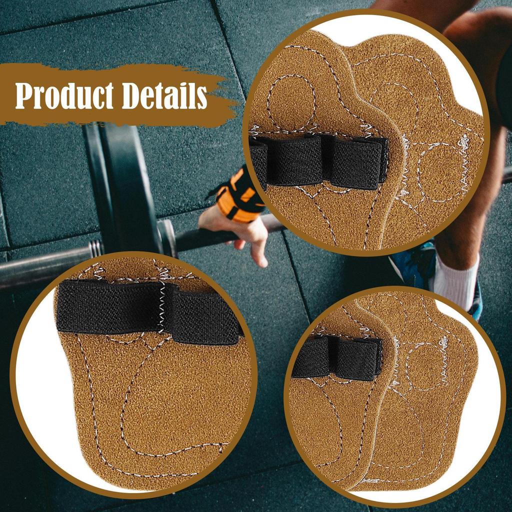 2 Pack Breathable Comfortable Palm Protector Pads for Dumbbells And Barbells