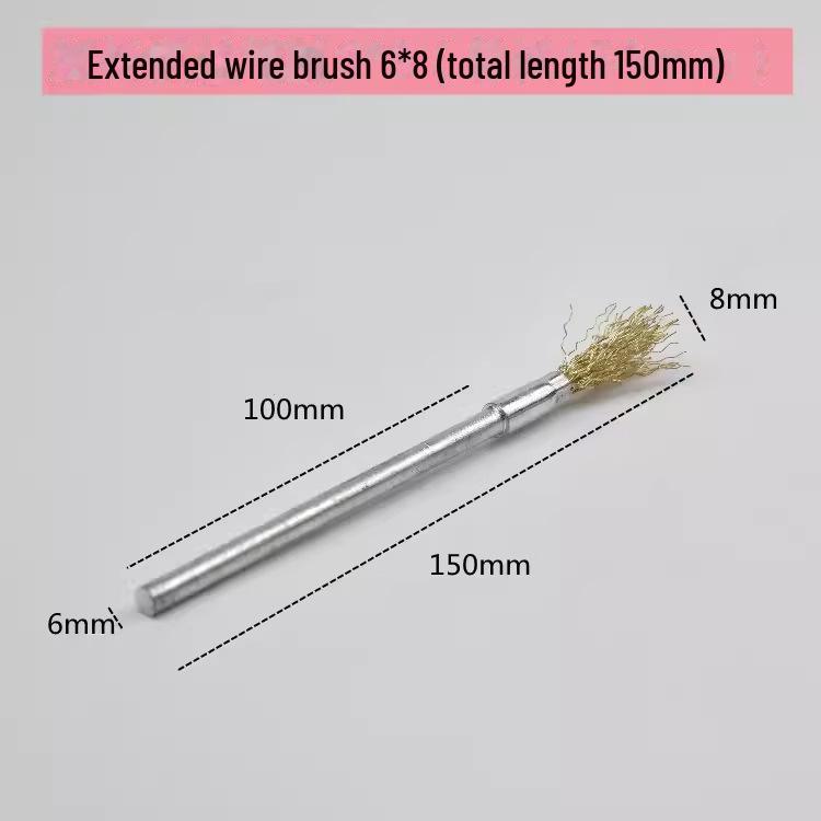 

Промышленный диск из нержавеющей стали с проволочной щеткой - Хвостовик 6 мм для удаления ржавчины, полировки и очистки