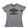 Umbro Womens/Ladies 90s Logo Crew Neck Regular T-Shirt