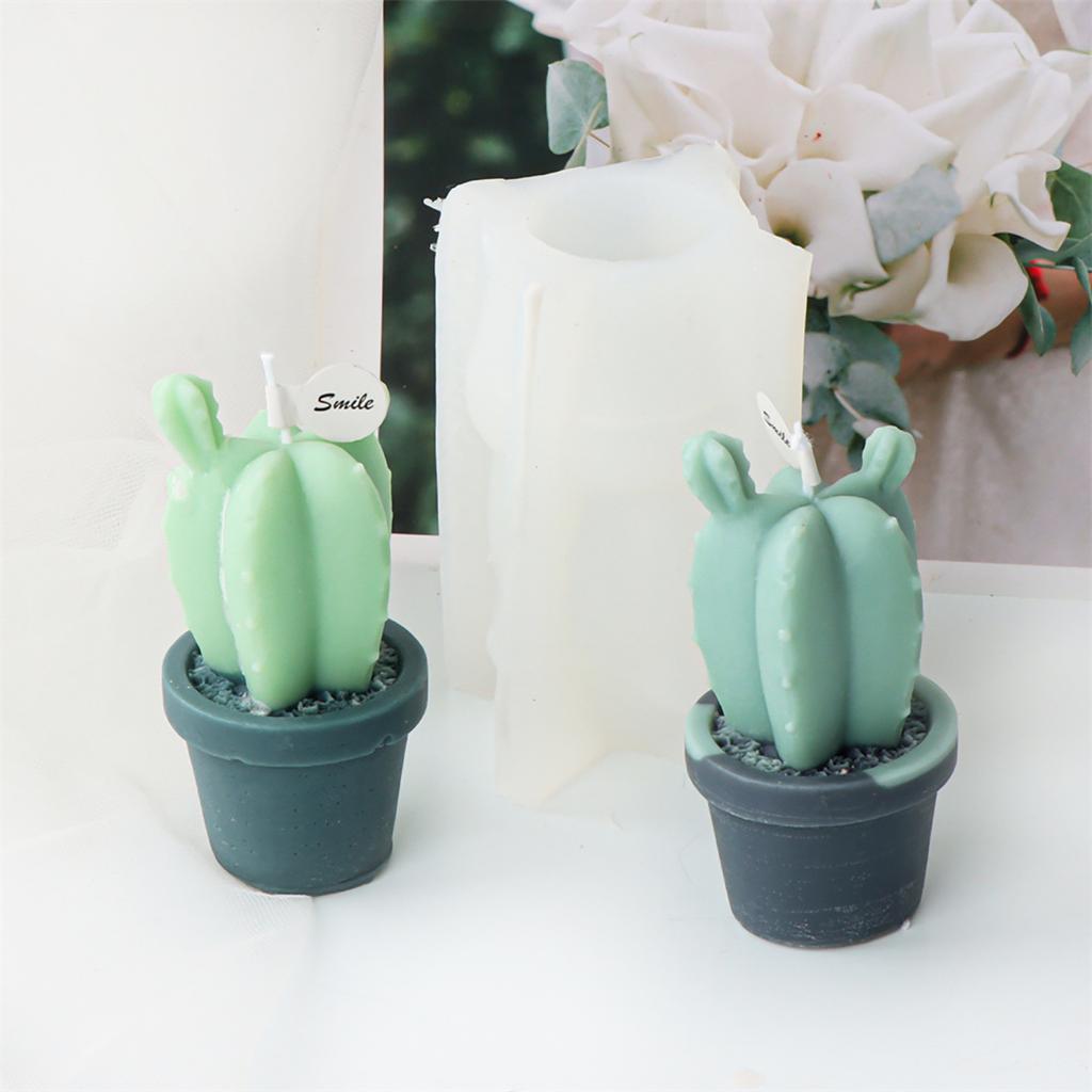 Sukkulenten-förmige Kerzenform Aromatherapie Herstellungsformen für Schmuckliebhaber Aromen Seife Gipsformen Handgefertigtes Ornament
