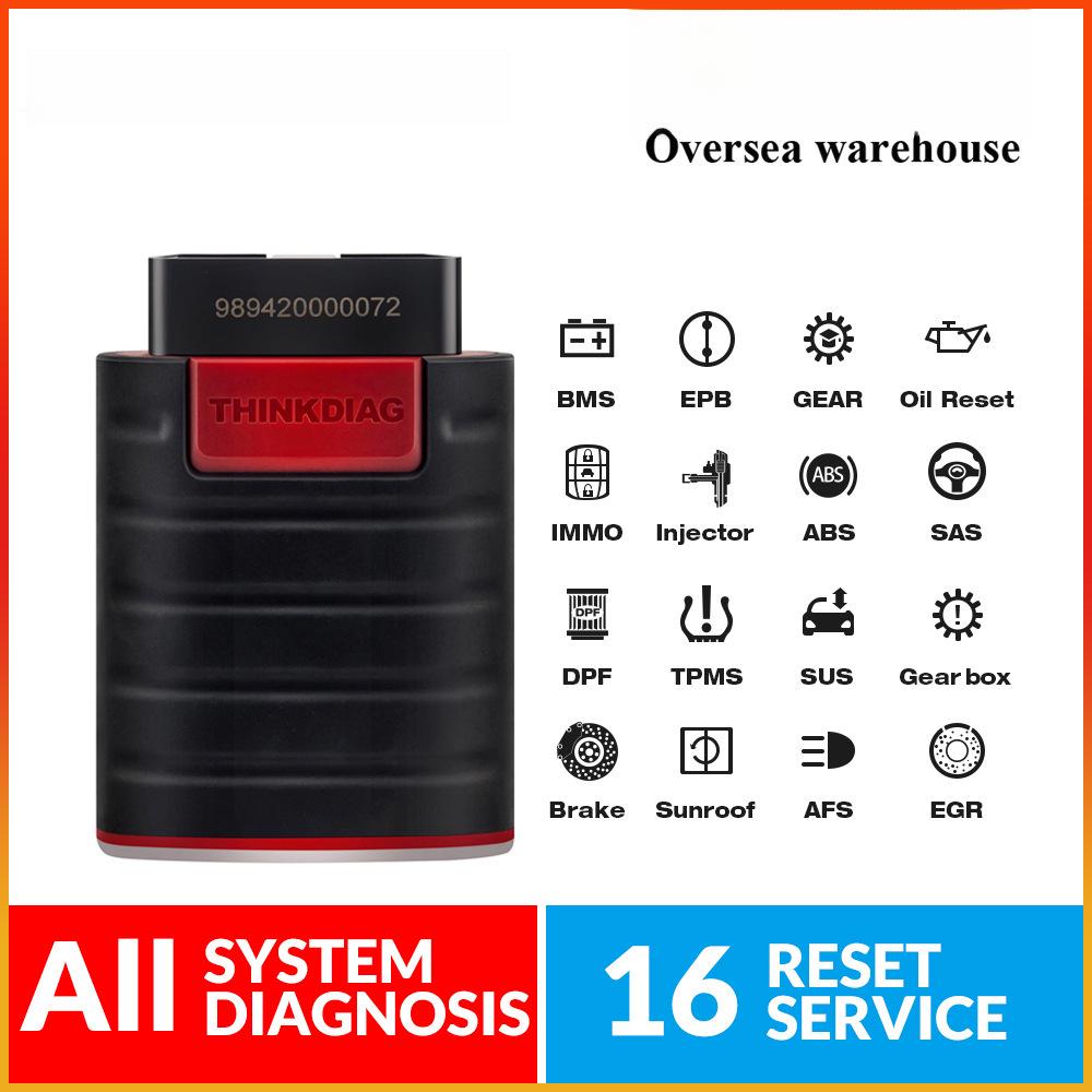 ThinkDiag OBD2 Car Diagnostic Tool - Multilingual Version with One Year of Free Software
