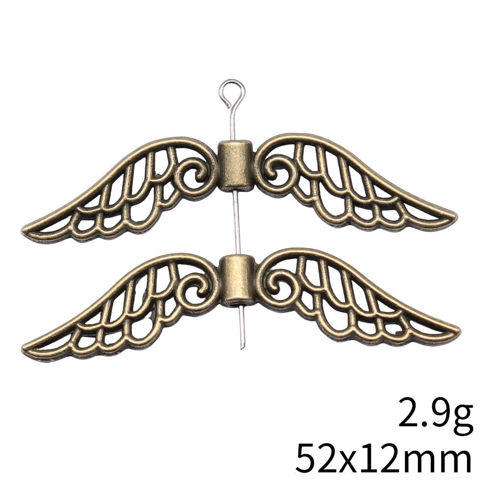 Beads To Make Jewelry Accessories Jewelry Love Wing Small Hole Beads Spacer Accessories Parts Bracelet Beads Accessories