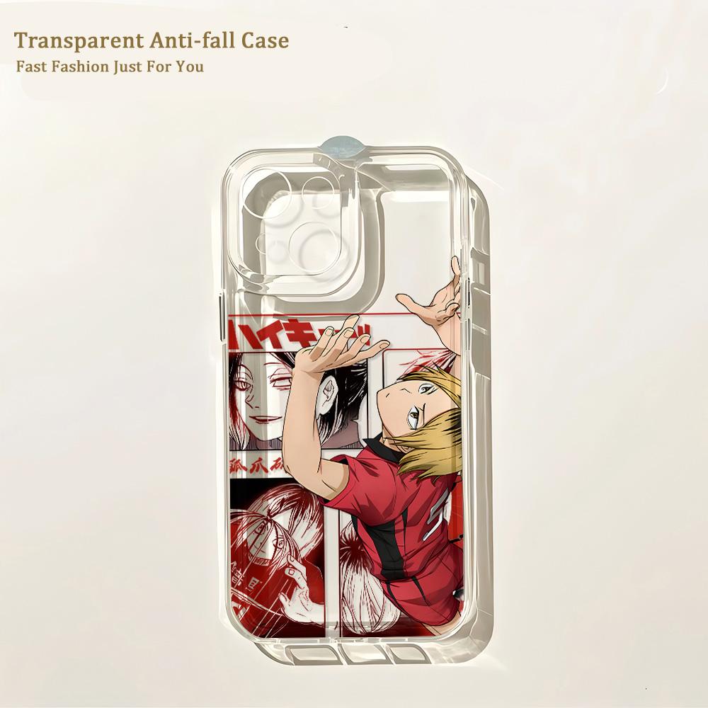 Comic H-Haikyuu Phone Case For Samsung Galaxy S26 S25 S24 S23 S22 S21 S20 FE Note20 Note10 Edge Plus Ultra Lite 5G Clear Cover