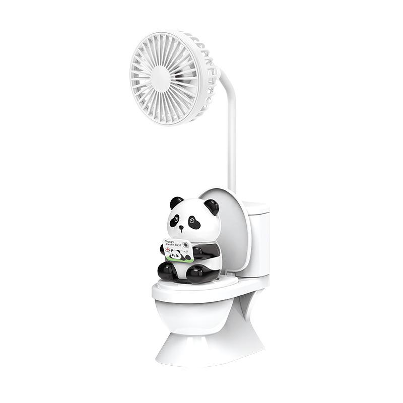 USB Rechargeable Mini Desk Fan - Cute and Creative Desktop Ornament for Office or Home See Details