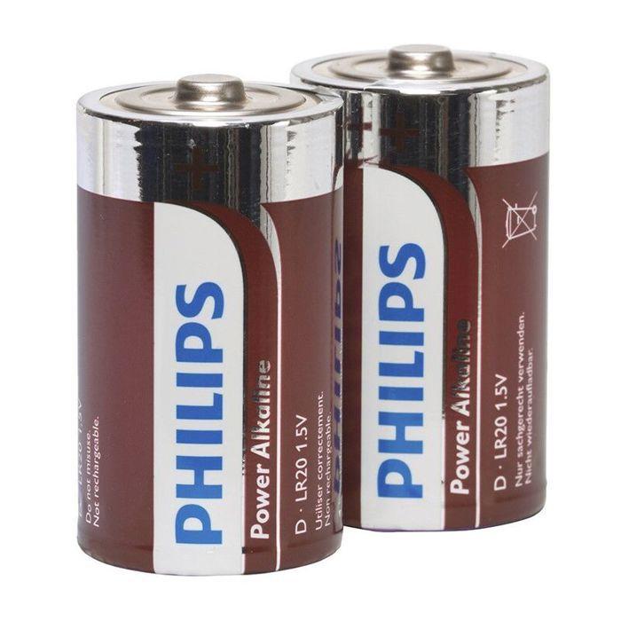 Pile philips power alkaline 9v 6lr61