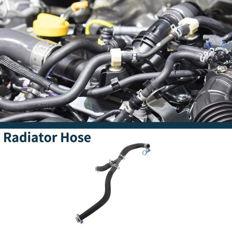

Motoforti Radiator Hose Heater Hose No.26697587 for Buick Larcosse 16-18 Rubber Iron Warm Air Inlet Pipe Black 1 Pc