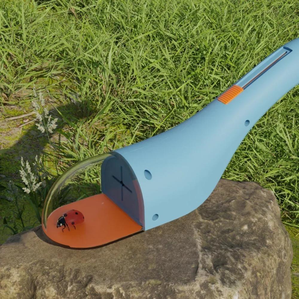 2 buc Captură Insecte Portabil Transparent pentru Interior și Exterior Jucărie pentru Copii Observator Insecte Tip Apăsare pentru Explorare în Aer Liber