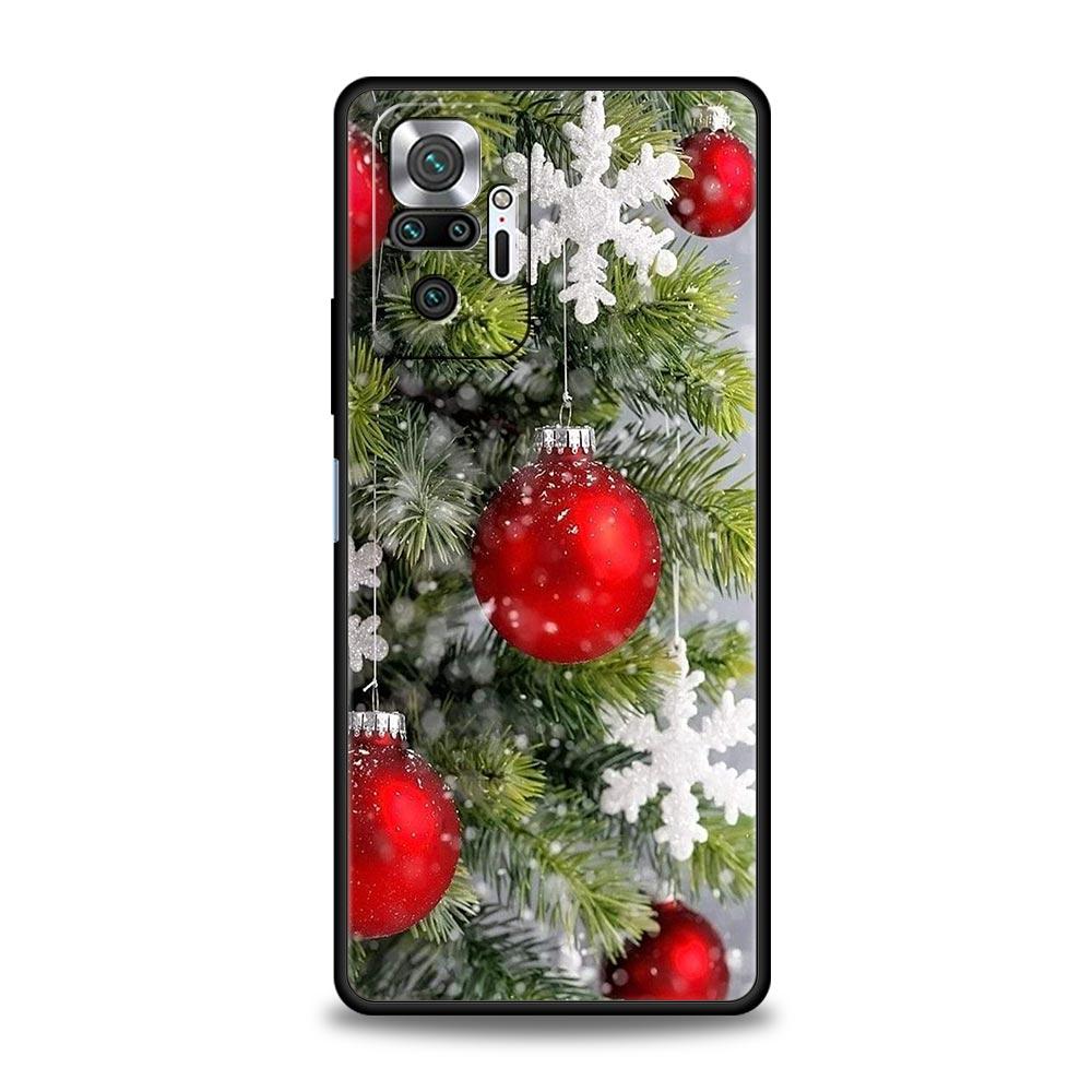 Phone Case For Xiaomi Redmi Note 13 12 5G 9S 9 8 10 11 Pro 9T 13C 12C 10C 9C 9A 7 Pro Silicone Cover Christmas Graphic Printed