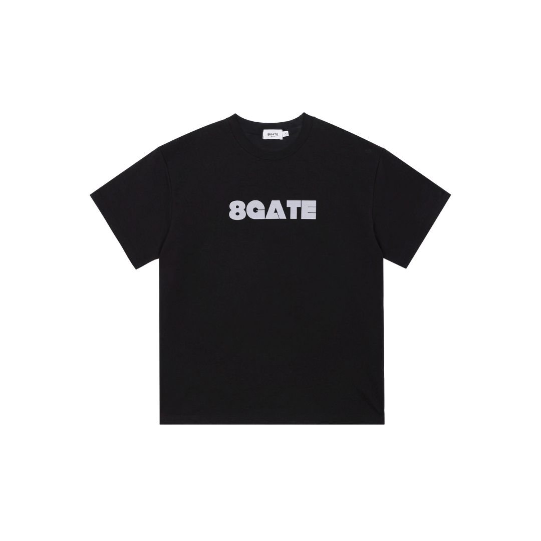 Eight Gate Big Logo Tee Black/M