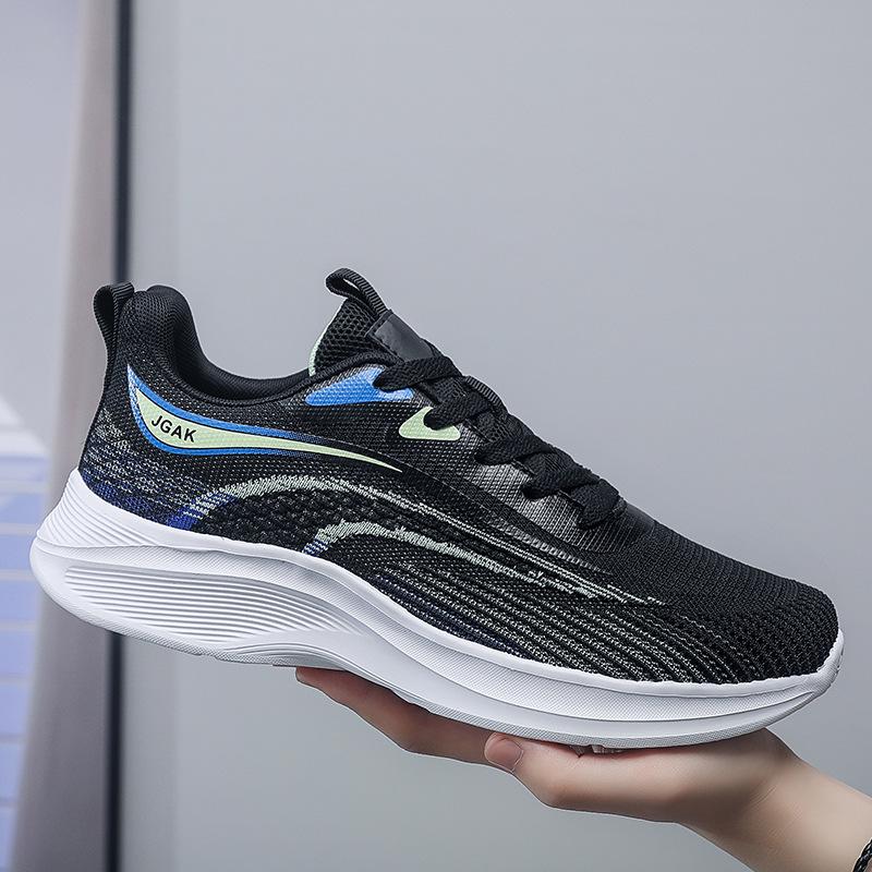 Men s  Mesh Sneakers Color-block Design Lightweight Casual Sports Shoes 39