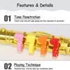 Children's Saxophone & French Horn Toy Set - Musical Instrument Prop for Stage Performance