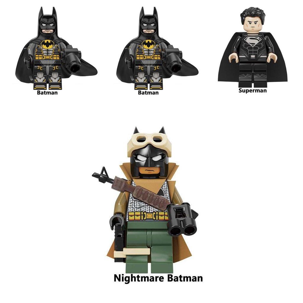 Batman Joker Building Blocks Minifigure Action Figure Educational Toy For Creative Play