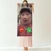 John Pork sta chiamando Asciugamano Morbido 3D Asciugamano Stampato in Flanella Asciugatura Rapida Velluto Double-sided Asciugamano Assorbente Asciugamano da Bagno Asciugamano per Lavare il Viso