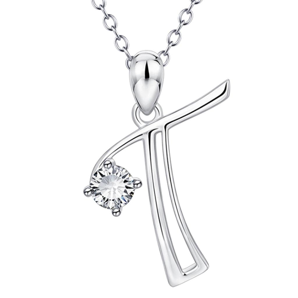 26 English Letters Fashionable Diamond Pendant Popular Items Necklaces