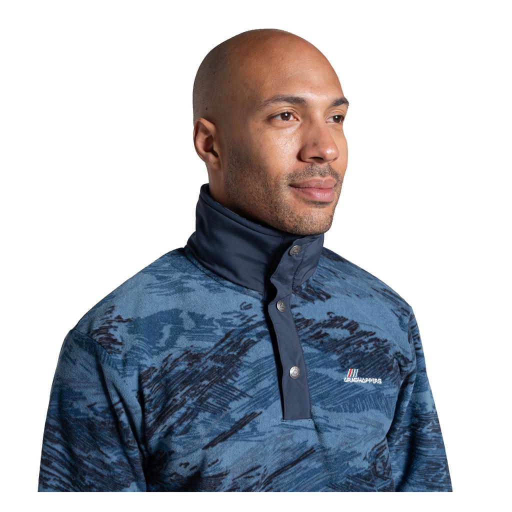 Craghoppers Mens Dewlish II Abstract Fleece Top