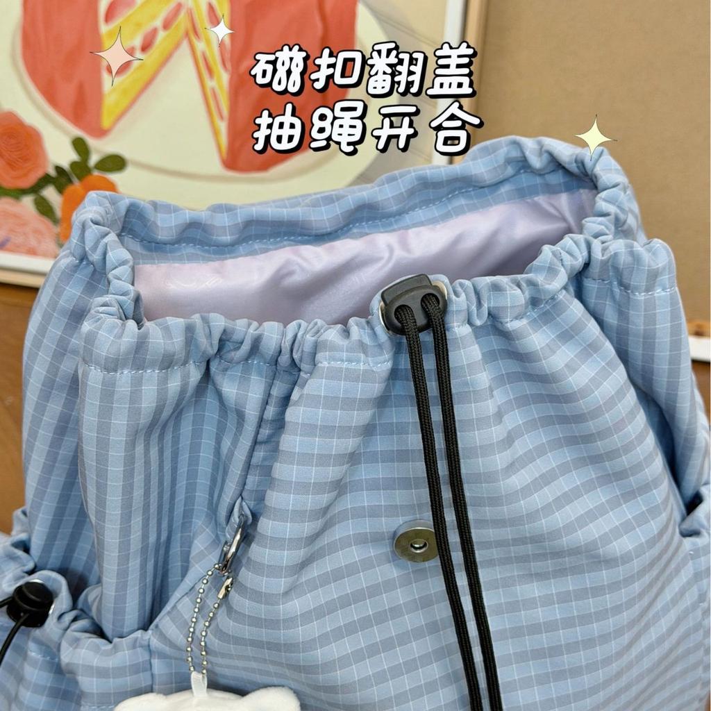 Schultasche neue japanische niedliche Katzenrucksack weiblicher Schüler große Kapazität leicht Cartoon Schmerzbeutel Schultasche Ausflugsrucksack
