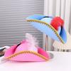 Vintage Design Cosplay Pirate Hat Carnival Party Party Pirate Cap Pirate Hat  Adults