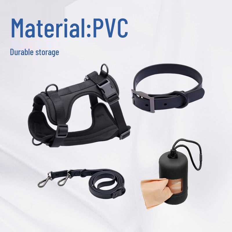 Spot Wid Anti-Bite & Escape-Proof Dog Harness with PVC Leash & Collar